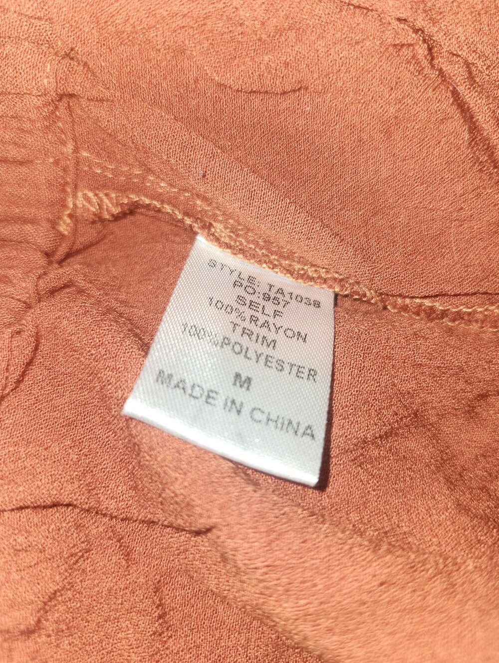EUC Gigio "Tassel Tie🎀 Pom Pom Trim Shorts w/Pockets🤗" in "Red❤️Clay🧡" Medium - Picture 8 of 8